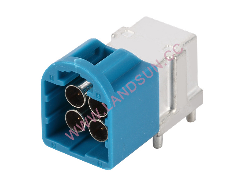 FTFK-NRJ-W001-P13X HFM四合一板端连接器